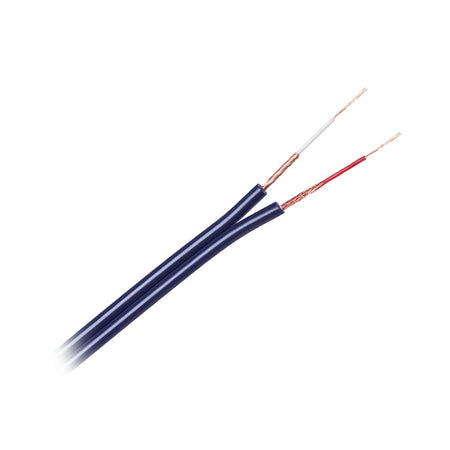 Cablu 2RCA 3 mm albastru rolă KAB0204