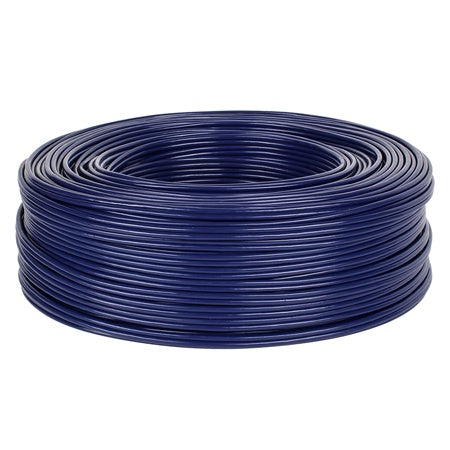 Cablu 2RCA 4 mm albastru rolă KAB0208