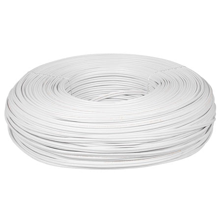 Cablu coaxial 75 Ohm cu 2 × 0,5 mm cupru alb rola 200 m KAB0547