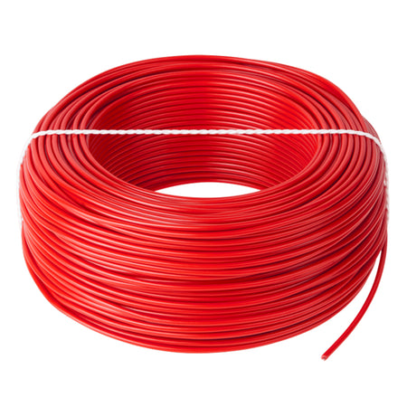 Conductor electric flexibil din cupru roșu H05V-K 1×0,5 mm² rolă 100 m KAB0840