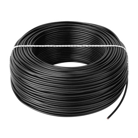 Conductor din cupru lițat H07V-K 1×2,5 mm² negru la rolă de 100 m KAB0881