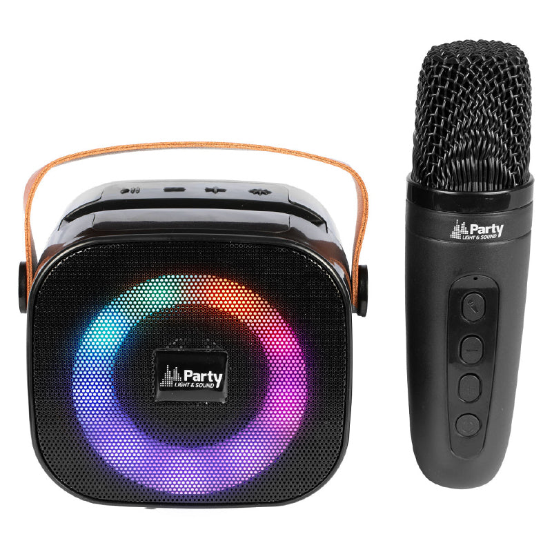 Boxa Portabila Karaoke Cu 1 Microfon Functie Bt/usb/tws