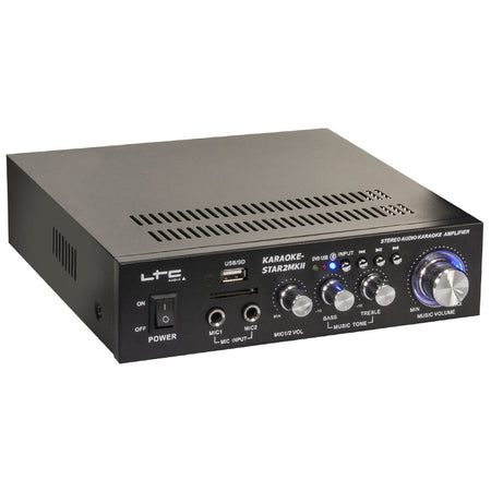Set Karaoke Amplificator Usb 2mic+2 Boxe Model Nou