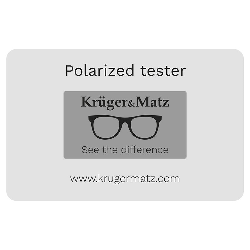 Tester ochelari polarizați, verificare lentile, Kruger Matz KM00028