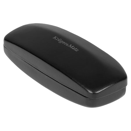 Etui pentru ochelari de soare negru, piele, Kruger Matz KM00034