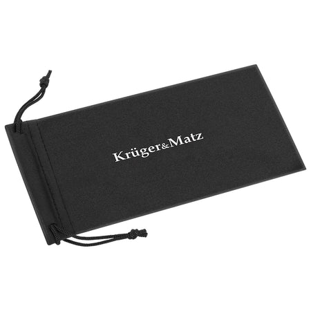 Ochelari de soare polarizați cu protecție UV 400, balamale metalice, husă | Kruger Matz KM00035