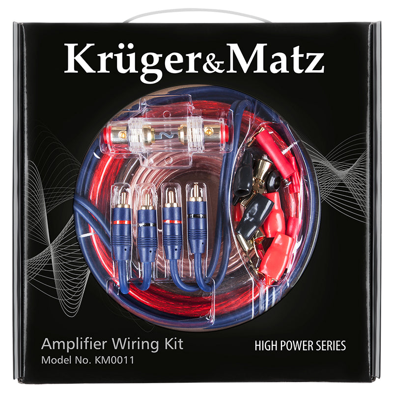 Kit cabluri montaj auto complet, accesorii, Kruger Matz KM0011