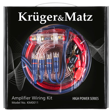 Kit cabluri montaj auto complet, accesorii, Kruger Matz KM0011