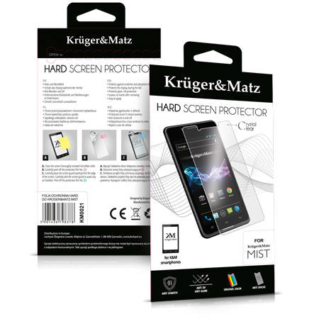 Folie protecție hard pentru Kruger&Matz MIST, model telefon Kruger Matz KM0021
