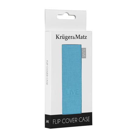Flip cover pentru telefon Live cu protecție, Kruger Matz