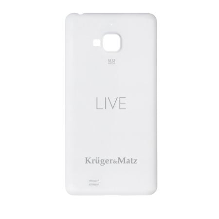 Capac spate smartphone LIVE alb Kruger Matz KM00461