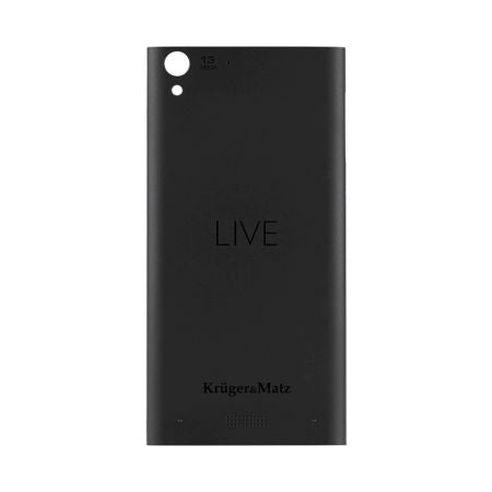Capac smartphone LIVE2 LTE negru, spate, pentru Kruger Matz LIVE2 Kruger Matz KM00464