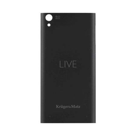 Capac spate smartphone LIVE2 negru Kruger Matz KM00466