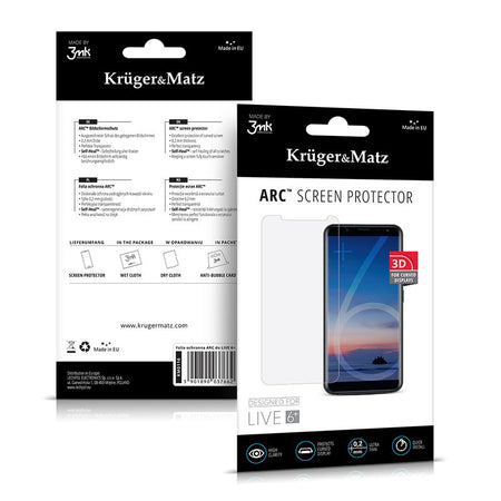 Folie de protecție pentru telefon LIVE 6+ cu grosime de 0,2 mm Kruger Matz KM0116