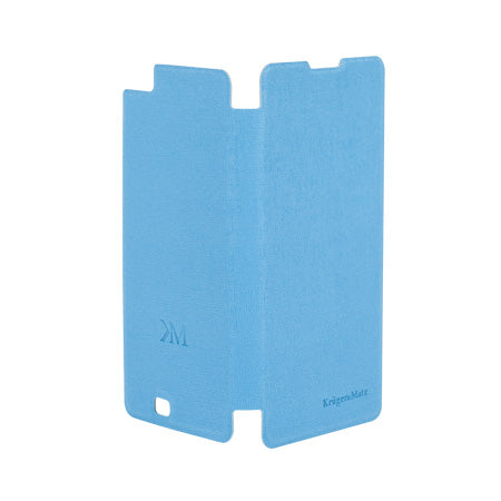Flip cover albastru Soul pentru telefon Kruger Matz KM0119