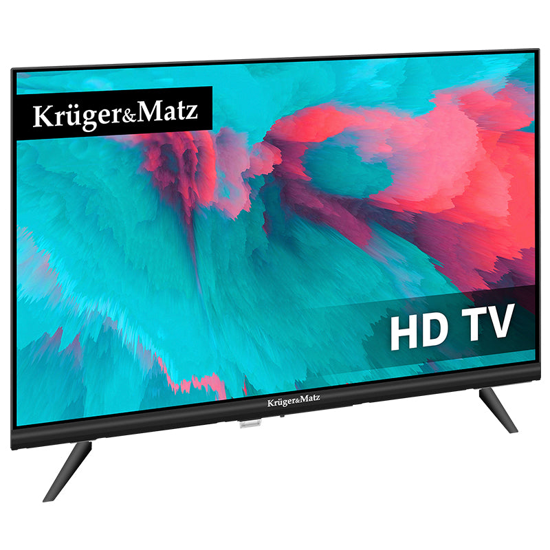Televizor HD 24 inch 61 cm cu alimentare 220V și 12V Kruger Matz KM0224-T5