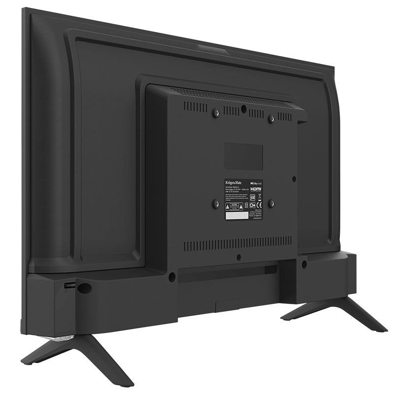 Televizor LED HD Smart VIDAA de 61 cm cu Wi-Fi și tuner DVB-T2/S2 Kruger Matz KM0224-V3