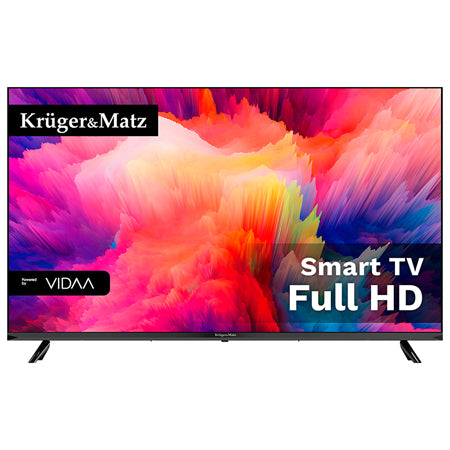 Televizor Smart Full HD de 43 inch cu sistem VIDAA Kruger Matz KM0243FHD-V3