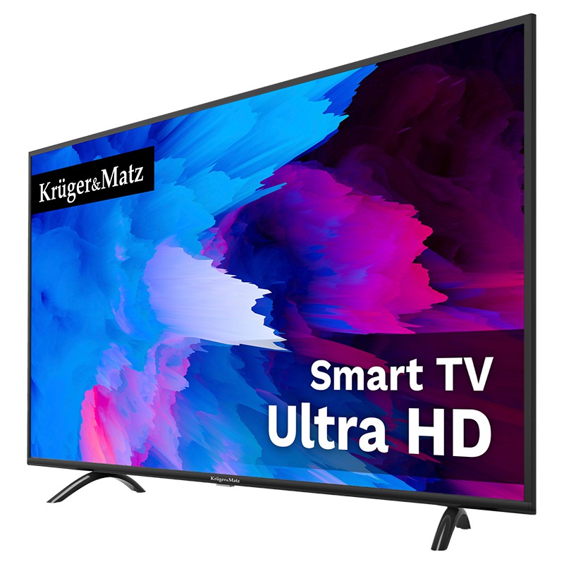 Televizor Smart Ultra HD 4K de 127 cm cu HDR10 și WiFi Kruger Matz KM0250UHD-S4