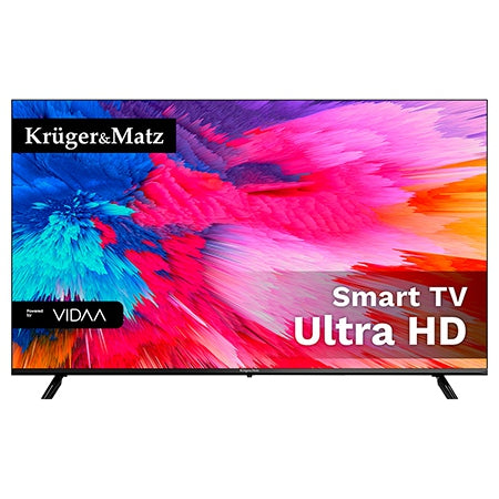 Televizor Smart Ultra HD 4K 55 inch cu sistem VIDAA Kruger Matz KM0255UHD-V