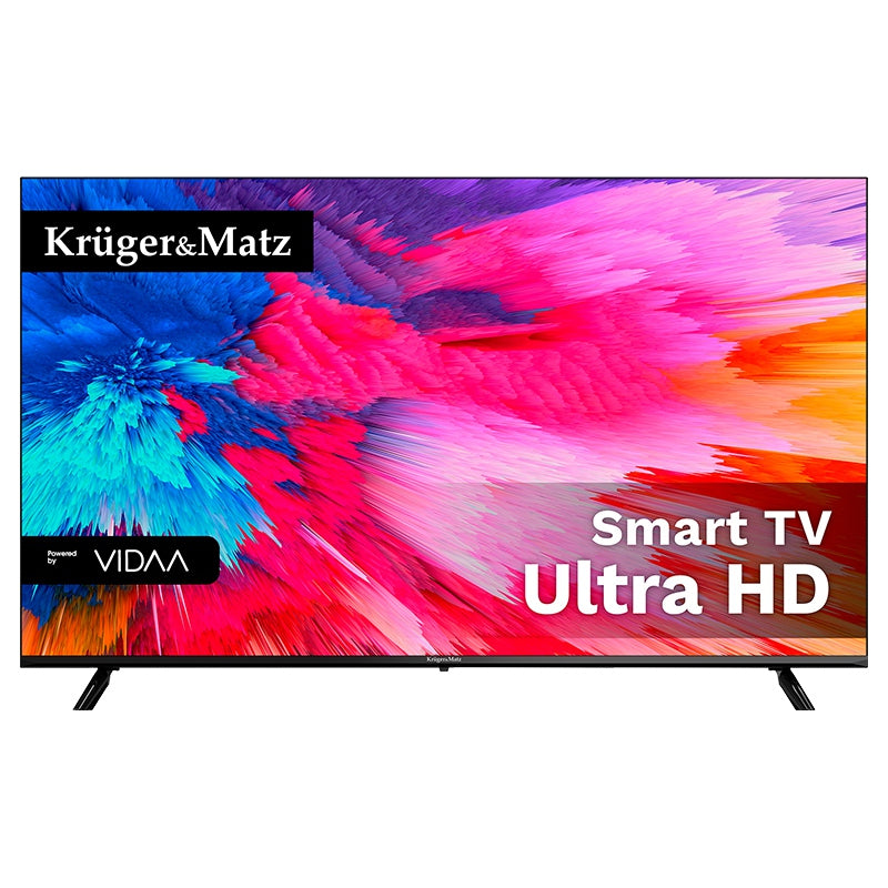 Televizor Smart Ultra HD 4K 55 inch cu sistem VIDAA Kruger Matz KM0255UHD-V