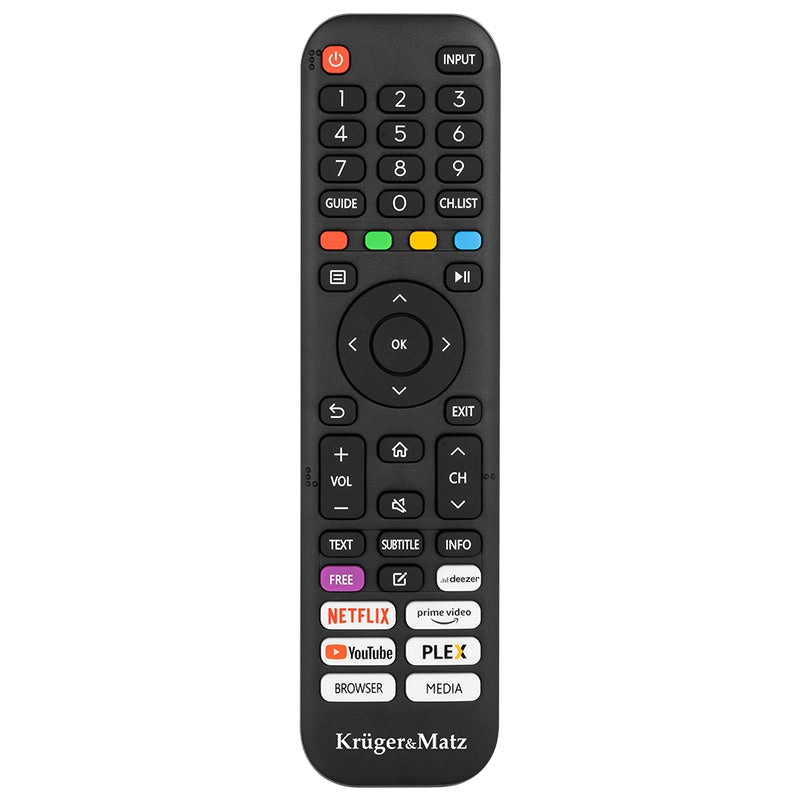 Televizor Smart Ultra HD 4K 55 inch cu sistem VIDAA Kruger Matz KM0255UHD-V