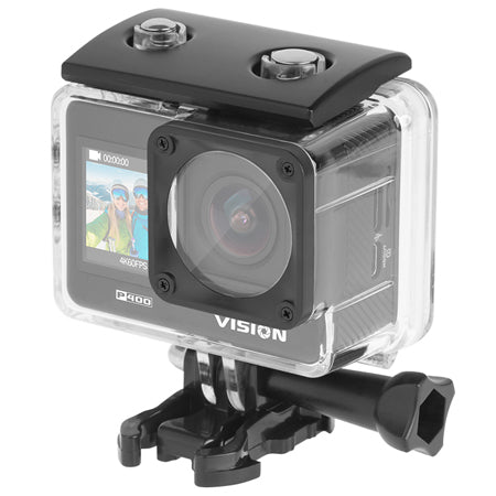 Camera video sport Vision P400, 4K, Wi-Fi, stabilizare EIS, Kruger Matz KM0292