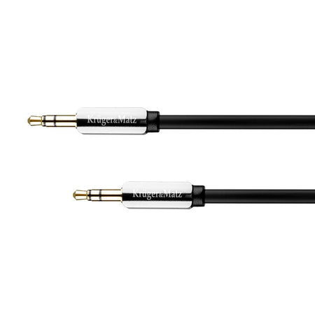 Cablu audio jack stereo tată-tată 3,5 mm de 3 m Kruger Matz KM0314