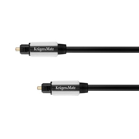 Cablu optic Toslink-Toslink de 0,5 m Kruger Matz KM0318