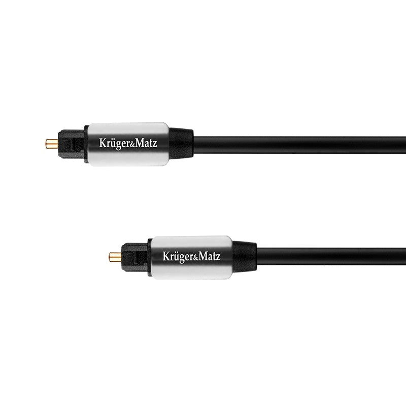 Cablu optic Toslink-Toslink de 0,5 m Kruger Matz KM0318