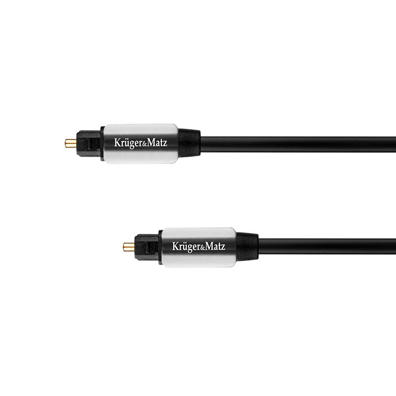 Cablu optic Toslink-Toslink de 1 m Kruger Matz KM0319