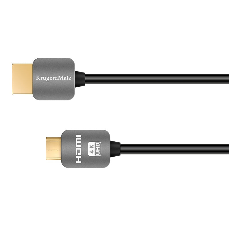 Cablu HDMI A - HDMI C cu lungime de 1,8 m Kruger Matz KM0325