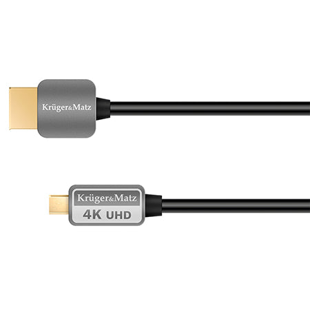 Cablu HDMI A - HDMI D de 1,8 m Kruger Matz KM0327