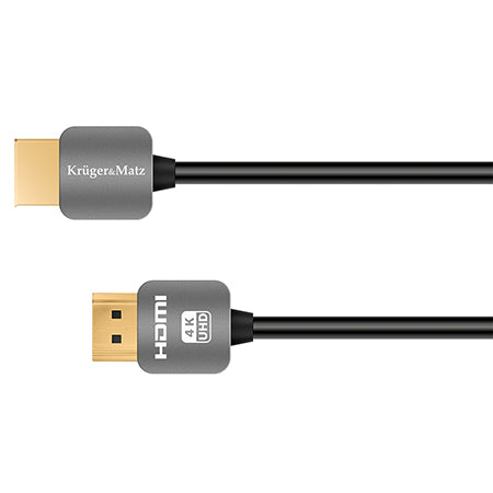 Cablu HDMI - HDMI cu suport 4K UHD de 1,8 m Kruger Matz KM0329