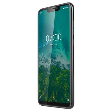 Smartphone Live 7S negru cu ecran de 6,18" Full HD+, 4 GB RAM și 64 GB memorie internă Kruger Matz KM0462-B