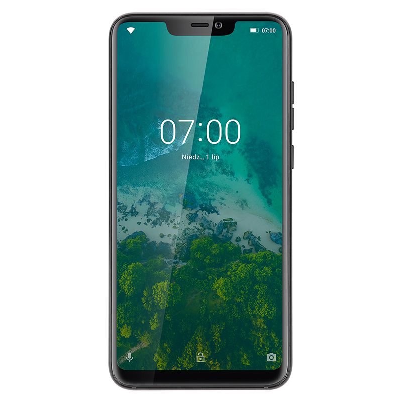 Smartphone Live 7S negru cu ecran de 6,18" Full HD+, 4 GB RAM și 64 GB memorie internă Kruger Matz KM0462-B