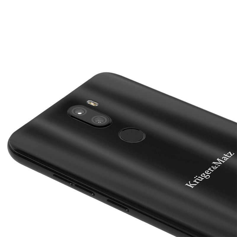 Smartphone Live 7S negru cu ecran de 6,18" Full HD+, 4 GB RAM și 64 GB memorie internă Kruger Matz KM0462-B