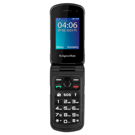 Telefon rugged flip IP68, dual SIM, USB-C, Kruger Matz KM0466