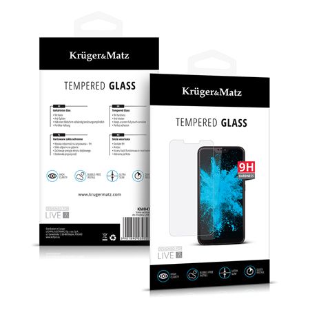 Sticlă de protecție pentru telefon LIVE 7S cu duritate 9H Kruger Matz KM0471