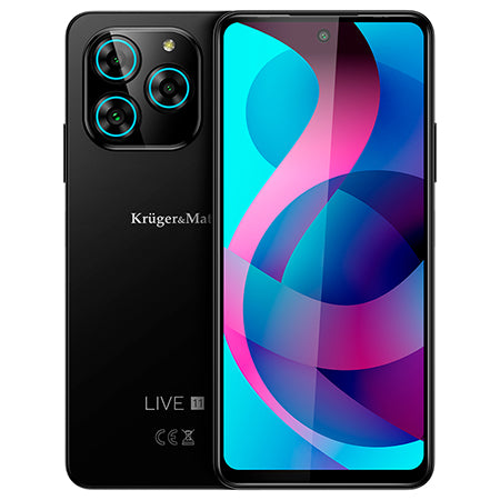 Smartphone 6GB/128GB Live11 Kruger&Matz KM05004-B