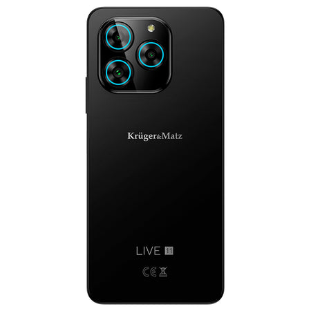 Smartphone 6GB/128GB Live11 Kruger&Matz KM05004-B