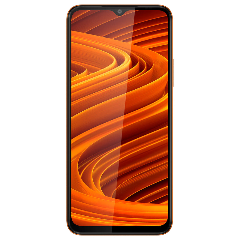 Smartphone Flow 12 cu ecran IPS de 6,56 inci, 4 GB/64 GB și baterie 5000 mAh, portocaliu Kruger Matz KM05007-OR