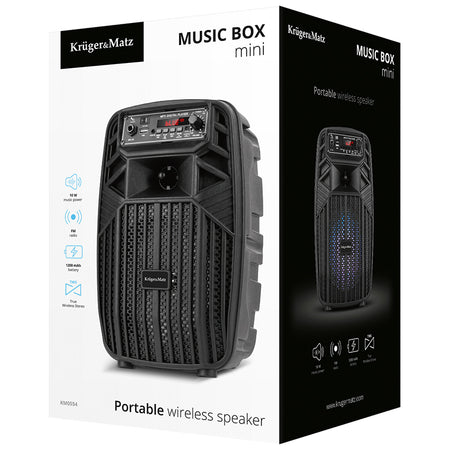 Boxă bluetooth portabilă Music box mini Kruger&Matz KM0554