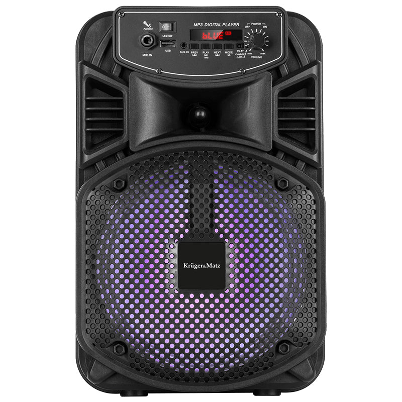 Boxă portabilă Bluetooth cu putere 10 W și funcție TWS Kruger Matz KM0555