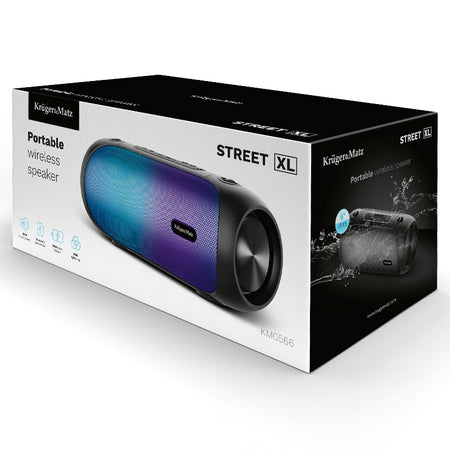 Boxă Bluetooth portabilă de 30 W cu radio FM și protecție IPX5 Kruger Matz KM0566