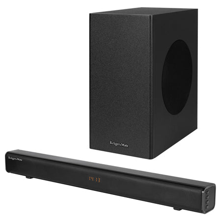 Sistem bară de sunet 2.1 cu subwoofer și Bluetooth 5.0 Kruger Matz KM0576
