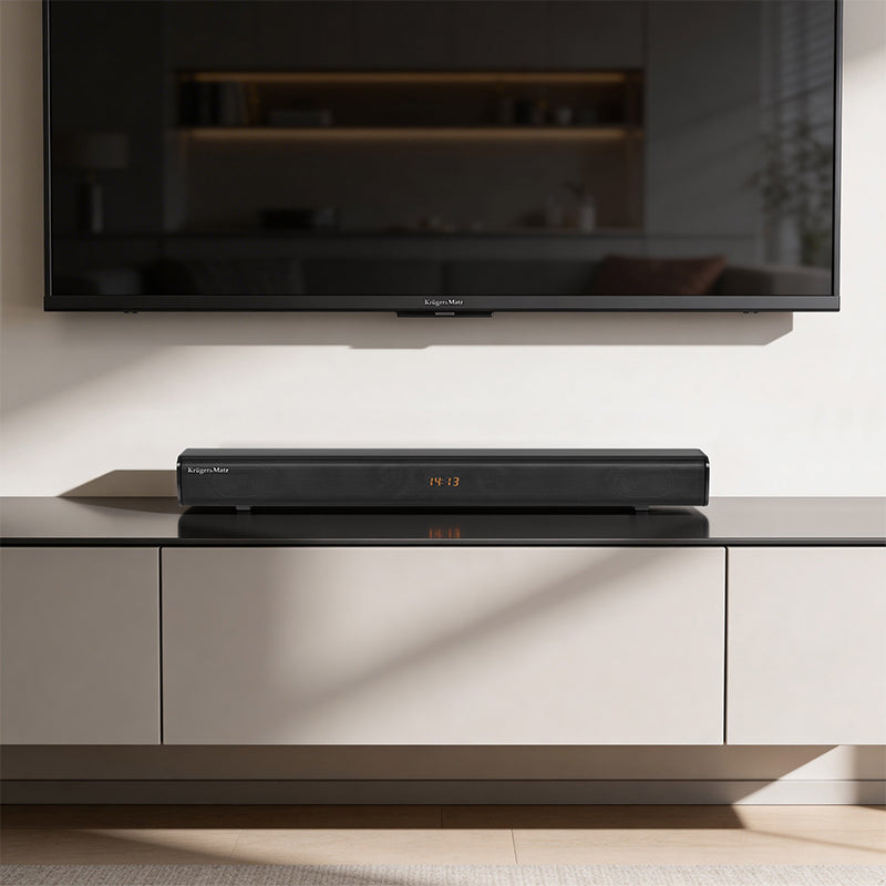 Sistem bară de sunet 2.1 cu subwoofer și Bluetooth 5.0 Kruger Matz KM0576