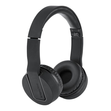 Căști audio Bluetooth negre cu microfon și difuzor de 40 mm Kruger Matz KM0616