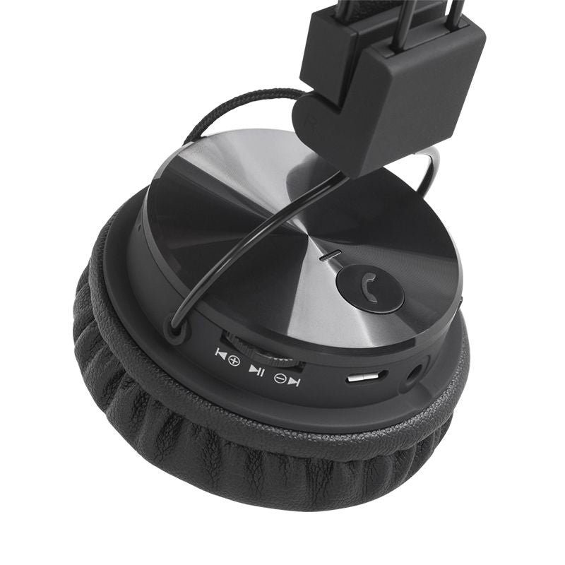 Căști audio Bluetooth cu microfon, radio FM și slot microSD Kruger Matz KM0624