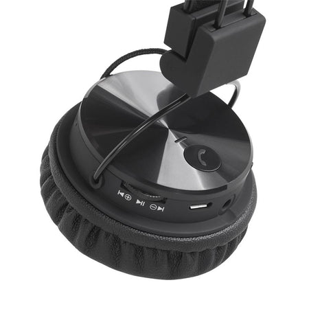Căști audio Bluetooth cu microfon, radio FM și slot microSD Kruger Matz KM0624